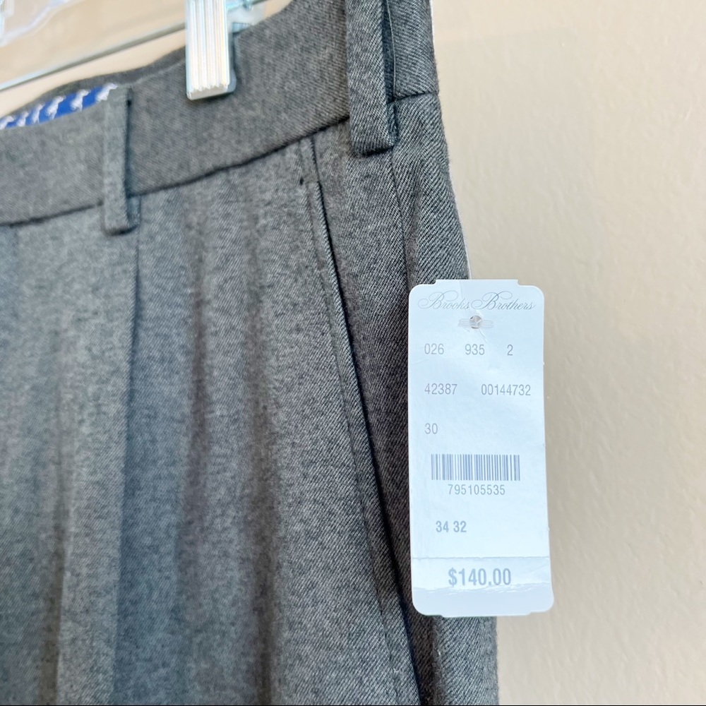 NWT BROOKS BROTHERS Red Fleece men’s pants size 34 x 32 MSRP $140 - Picture 3 of 7